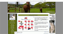 Desktop Screenshot of livingwithhorses.com